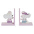 Bookend DKD Home Decor LD-173251 12,5 x 9,5 x 14,5 cm Mouse Children's MDF Wood (2 Units)