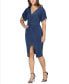 Фото #3 товара Платье с коротким рукавом и V-образным вырезом от 24seven Comfort Apparel