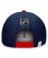 Фото #3 товара Men's Navy, Red Washington Capitals Authentic Pro Rink Two-Tone Snapback Hat