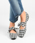 ფოტო #6 პროდუქტის Women's Seralinn Bow Square Toe Flats