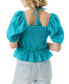 ფოტო #2 პროდუქტის Women's Ami Cotton Sweetheart Halter-Tie Top