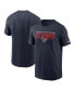 Фото #1 товара Men's Navy Houston Texans Muscle T-shirt