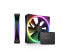 Фото #3 товара NZXT F140RGB Duo - 140mm Dual-sided RGB Fan - Twin Pack (Black) w/RGB Controller