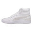 Фото #3 товара Puma Majesty Mid High Top Mens White Sneakers Casual Shoes 39610201