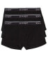 Фото #1 товара Men's Cotton Stretch 3 Pack No-Show Trunk