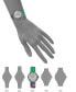 Фото #4 товара Часы Steve Madden Multi Colored Leather Watch