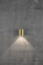 Фото #4 товара Nordlux Canto 2 - Surfaced - 2 bulb(s) - 2700 K - IP44 - Brass