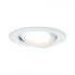 Фото #1 товара PAULMANN 934.48 - Recessed lighting spot - 1 bulb(s) - LED - 2700 K - 650 lm - White