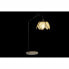 Desk lamp DKD Home Decor Black Grey Metal Brown Rattan 250 V 60 W (25 x 50 x 81 cm)