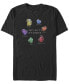 Men's Infinity Stone Short Sleeve Crew T-shirt Черный, XL - фото #1