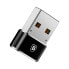 Фото #4 товара Mała przejściówka adapter wtyczka ze złącza USB-C na USB - czarny