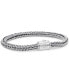 Фото #1 товара Foxtail Round 5mm Chain Bracelet in Sterling Silver