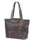 ფოტო #6 პროდუქტის Women's Genuine Leather Holly Leaf Tote Bag