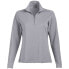 Фото #1 товара Page & Tuttle Contrast Stitch Quarter Zip Layering Pullover Womens Grey Casual A