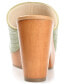 Фото #3 товара Туфли женские на каблуке JOURNEE Collection Kelsy плетеные