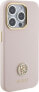 Guess Guess GUHCP15LM4DGPP iPhone 15 Pro 6.1" jasnoróżowy/pink hardcase Silicone Logo Strass 4G - фото #4