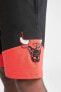 Фото #6 товара Fit Nba Chicago Bulls Lisanslı Regular Fit Knitted Short