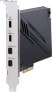 Фото #4 товара Kontroler Asus PCIe 3.0 x4 - 2x Thunderbolt 4 ThunderboltEX 4 (90MC09P0-M0EAY0)