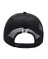 Men's White, Black Pittsburgh Penguins Arch Logo Trucker Adjustable Hat