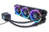 Alphacool Eisbaer Aurora 360 CPU - All-in-one liquid cooler - 12 cm - 104.49 m³/h - Black