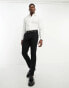 Фото #8 товара ASOS DESIGN easy iron slim fit twill shirt with cutaway collar and double cuff