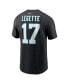 Men's Xavier Legette Black Carolina Panthers 2024 NFL Draft First Round Pick Name Number T-Shirt