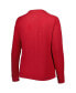 ფოტო #3 პროდუქტის Women's Crimson Alabama Crimson Tide Surf Southlawn Waffle-Knit Thermal Tri-Blend Long Sleeve T-shirt