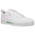 Фото #2 товара Puma Roma Italy Lace Up Mens White Sneakers Casual Shoes 383644-01