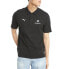 Puma Bmw M Motorsport Short Sleeve Jacquard Polo Shirt Mens Size S Casual 53119