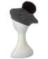 Surell Accessories Fleece-Lined Beret Women's Black