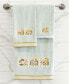 Фото #2 товара Textiles Turkish Cotton Belinda Embellished Hand Towel Set, 2 Piece