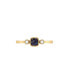 Cushion Cut Alexandrite Gemstone, Natural Diamonds Birthstone Ring in 14K Yellow Gold