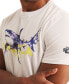 ფოტო #3 პროდუქტის Shark Week X Men's Classic-Fit Shark Graphic T-Shirt