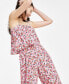 Фото #3 товара Women's Sandbar Ditsy-Floral Print Jumpsuit