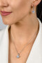 Фото #5 товара Charming set of jewelry hearts SET195W (pendant, earrings)