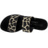Фото #11 товара COCONUTS by Matisse Limelight Giraffe Slide Womens Black Casual Sandals LIMELIG