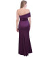 Фото #2 товара Women's Asymmetric Off-The-Shoulder Gown