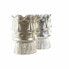 Фото #2 товара Кувшин DKD Home Decor Позолоченный Лицо Шампанское Серебристый Алюминий современный 12 x 12 x 17 cm (2 штук)