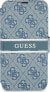 Фото #2 товара Guess Guess GUBKP13L4GDBL iPhone 13 Pro / 13 6,1" niebieski/blue book 4G Stripe