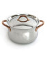 Фото #1 товара Ouro Stainless Steel 9.5" Covered Dutch Oven