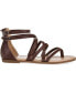 ფოტო #2 პროდუქტის Women's Zailie Strappy Gladiator Flat Sandals