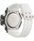 ფოტო #3 პროდუქტის Men's Combat White Silicone Strap Watch 50mm