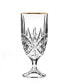 Фото #1 товара Dublin Gold Rim Iced Tea Glasses, Set of 4