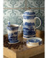 Blue Italian 5 PC Ceramic Coaster Set