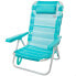 Фото #1 товара Складное кресло Aktive с подушкой 5 положений Aluminium 62x48x83 см