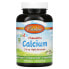 Фото #1 товара Carlson, Жевательные таблетки с кальцием для детей, с натуральным ванильным вкусом, 250 мг, 60 таблеток