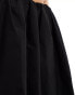 ASOS DESIGN cotton bubble midi skirt in black Черный, 42 - фото #4