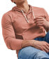 ფოტო #4 პროდუქტის Men's Originals Tri-Blend Henley Hoodie