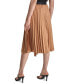 Фото #2 товара Women's Asymmetric Pleated Pull-On Midi Skirt