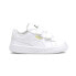 Фото #1 товара Puma Basket Classic Xxi Slip On Toddler Boys White Sneakers Casual Shoes 380572